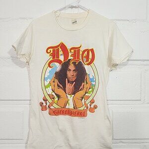 Original ScreenStars DIO Sacred Heart Tour Concert T Shirt 1985